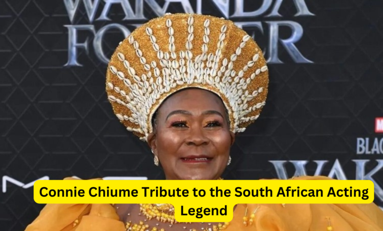 Connie Chiume Tribute to the South African Acting Legend 2024