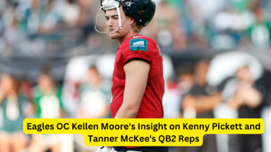 Eagles OC Kellen Moore's Insight on Kenny Pickett and Tanner McKee's QB2 Reps 2024