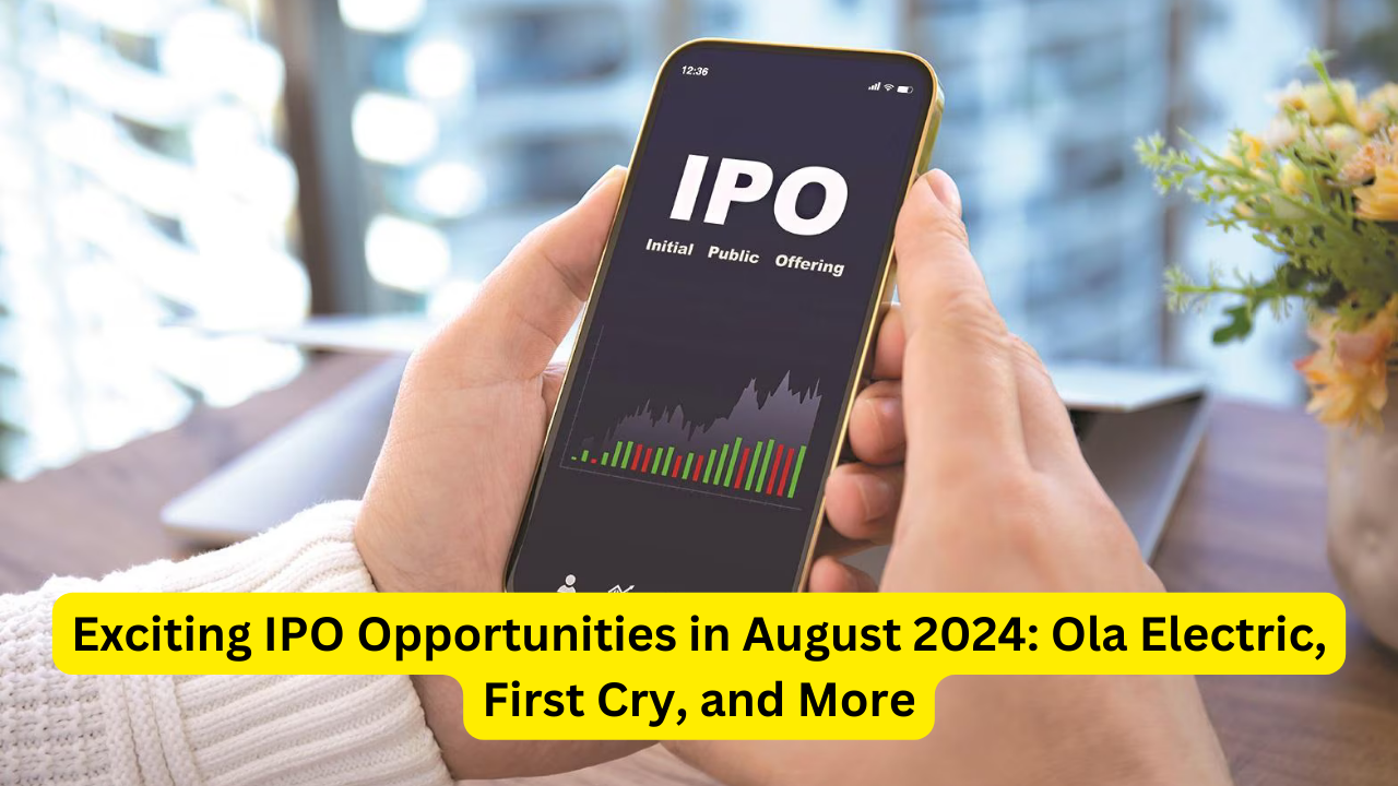 upcoming IPOs in August 2024