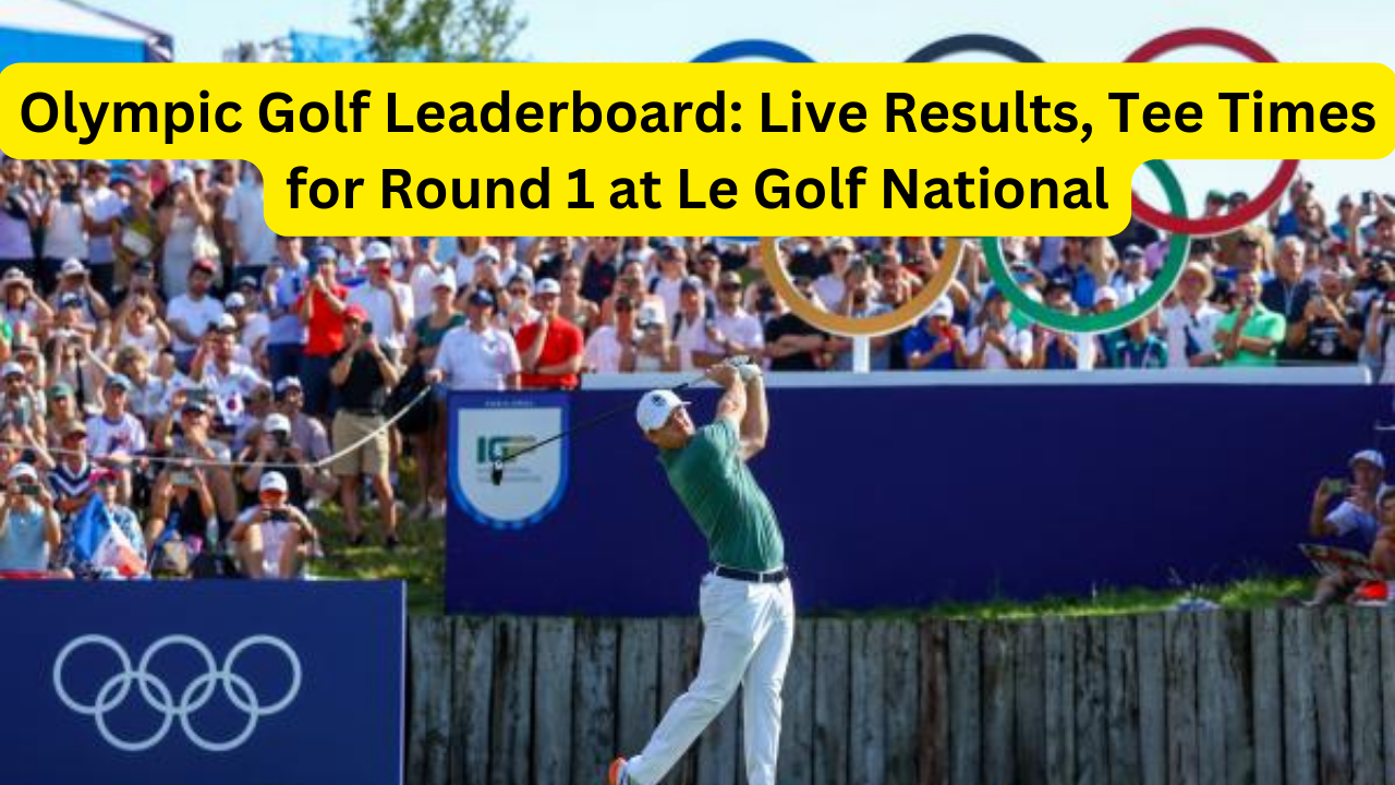 Olympic golf leaderboard