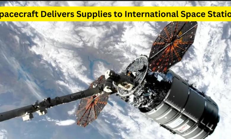 Spacecraft Delivers Supplies to International Space Station