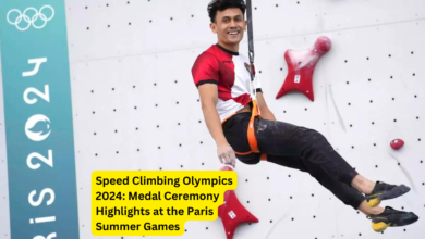 Speed Climbing Olympics 2024