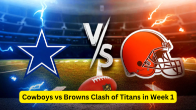 Cowboys vs Browns