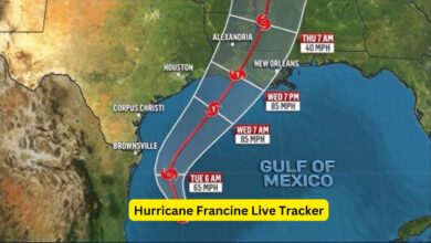 Hurricane Francine Live Tracker