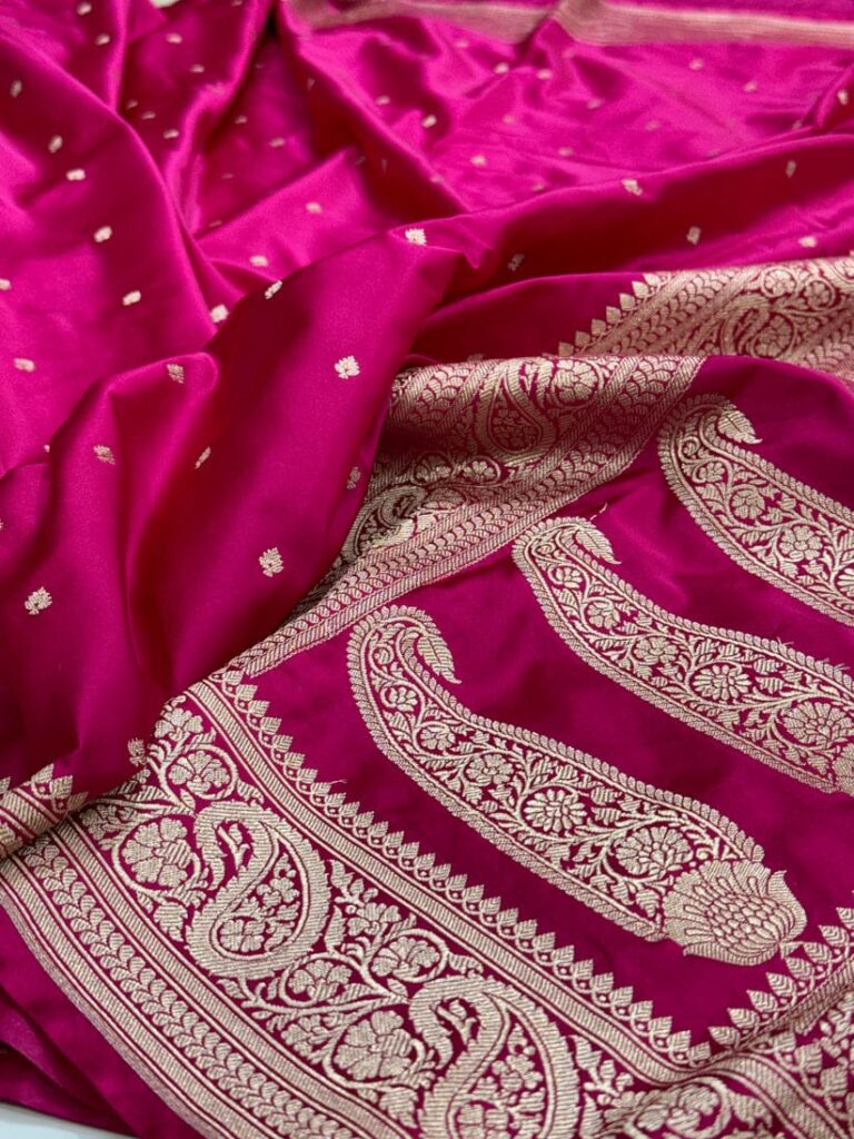 Premium Quality Banarasi Tissue Tanchui Silk Saree